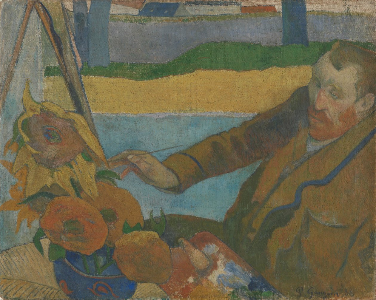 Vincent van Gogh Malarstwo Słoneczniki autorstwa Paul Gauguin