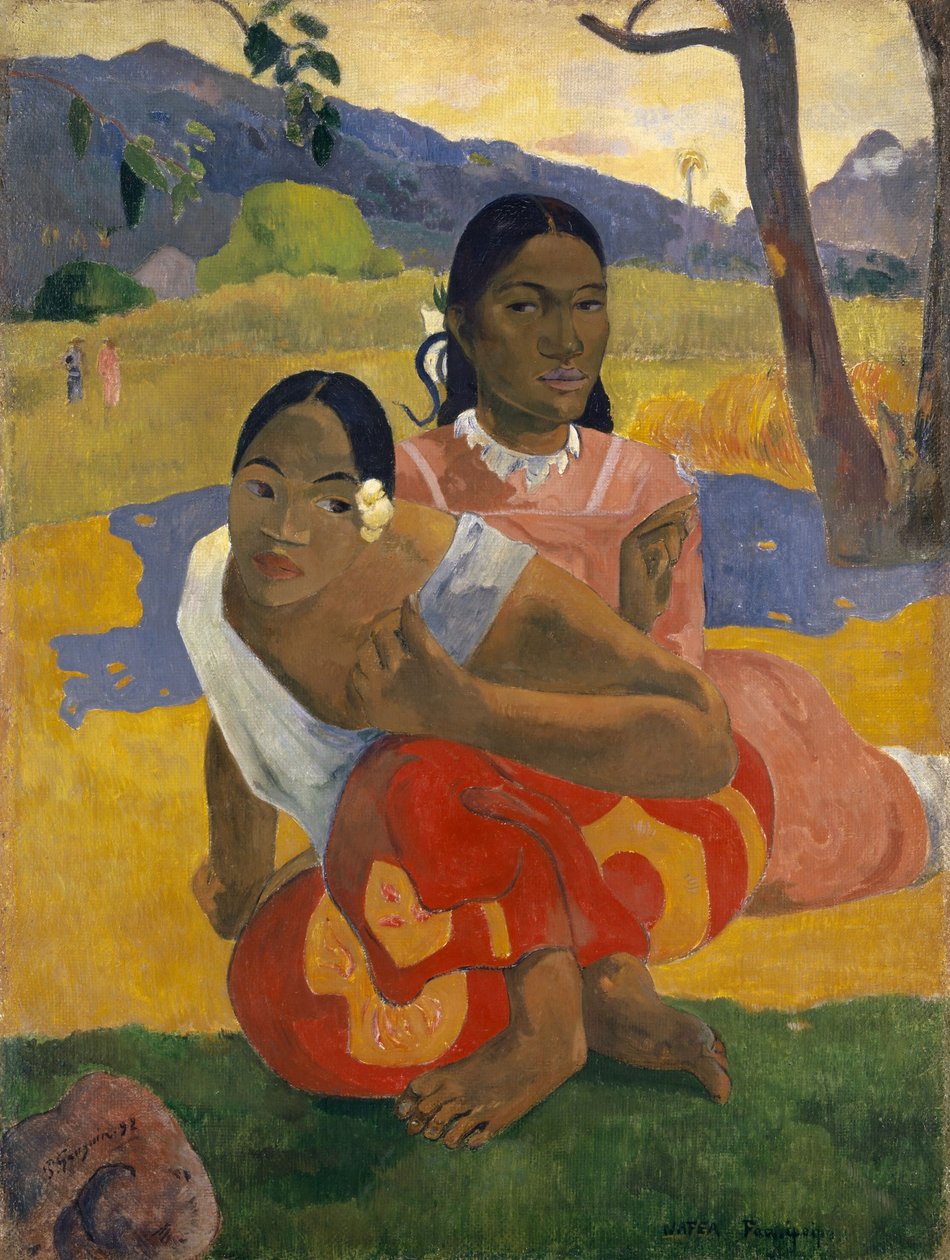 Kiedy zamierzasz się ożenić? autorstwa Paul Gauguin