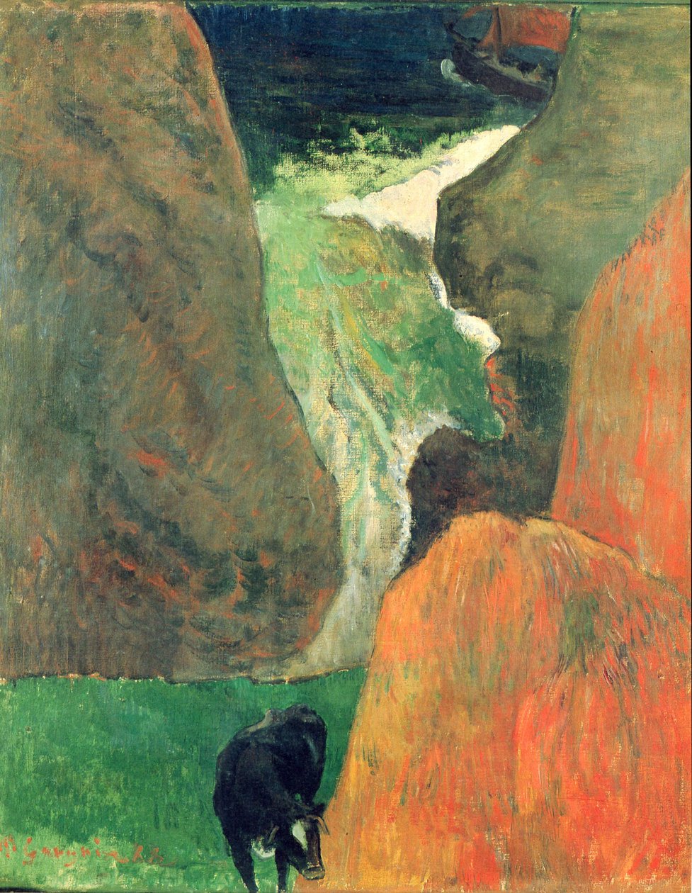 Nad otchłanią autorstwa Paul Gauguin