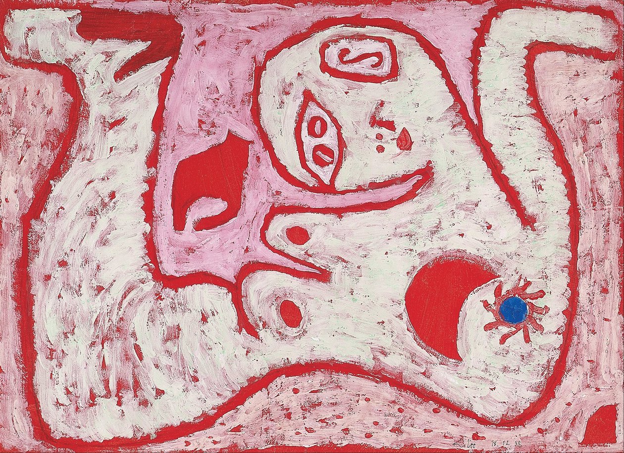 Kobieta dla bogów autorstwa Paul Klee