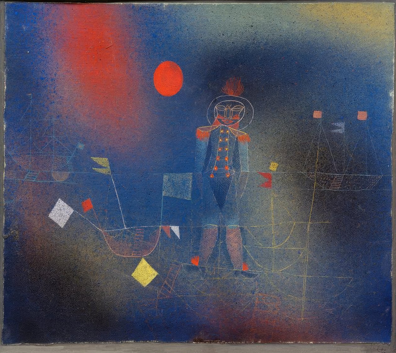Poszukiwacz przygód na morzu autorstwa Paul Klee
