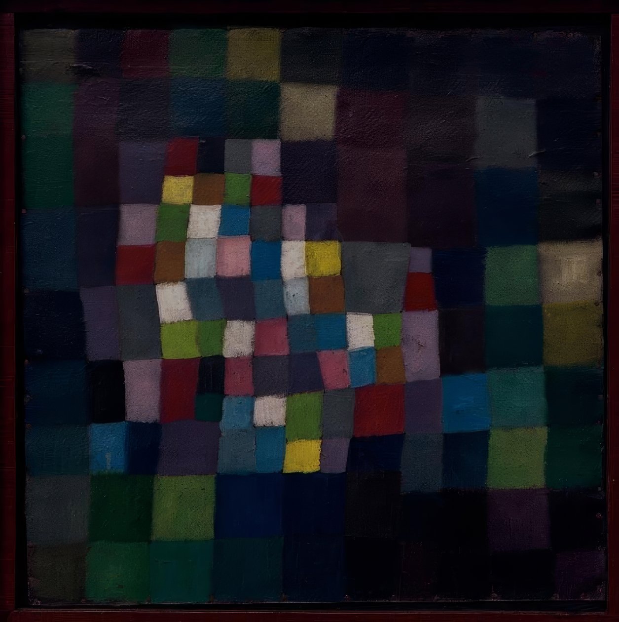 Abstrakt dotyczący kwitnącego drzewa autorstwa Paul Klee
