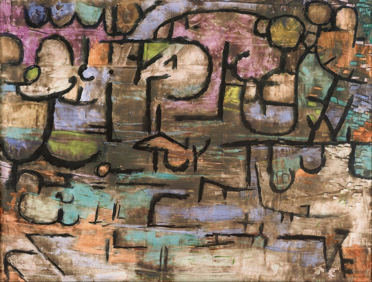 Po potopie autorstwa Paul Klee
