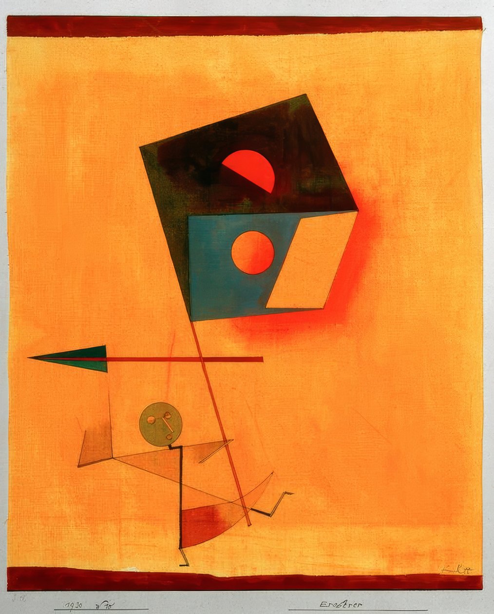 Arabskie miasto autorstwa Paul Klee