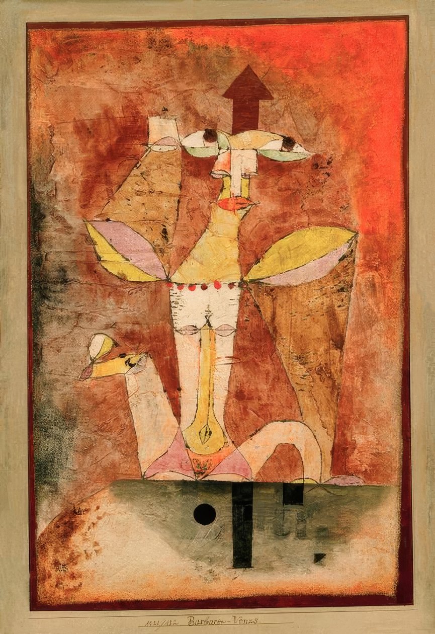 Barbarzyńska Wenus autorstwa Paul Klee