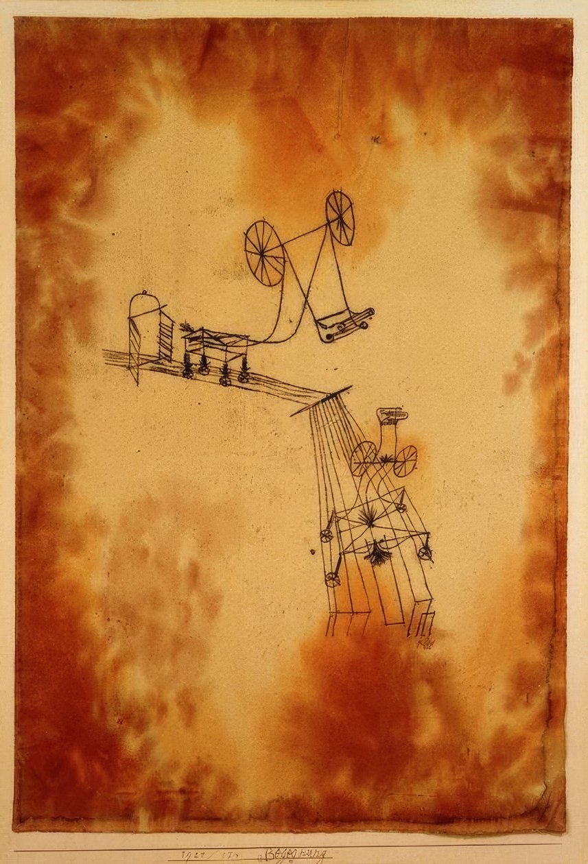 spotkanie autorstwa Paul Klee