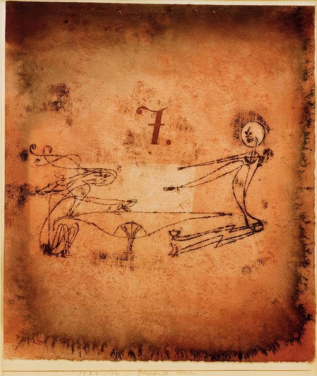 Warzenie czarownic autorstwa Paul Klee
