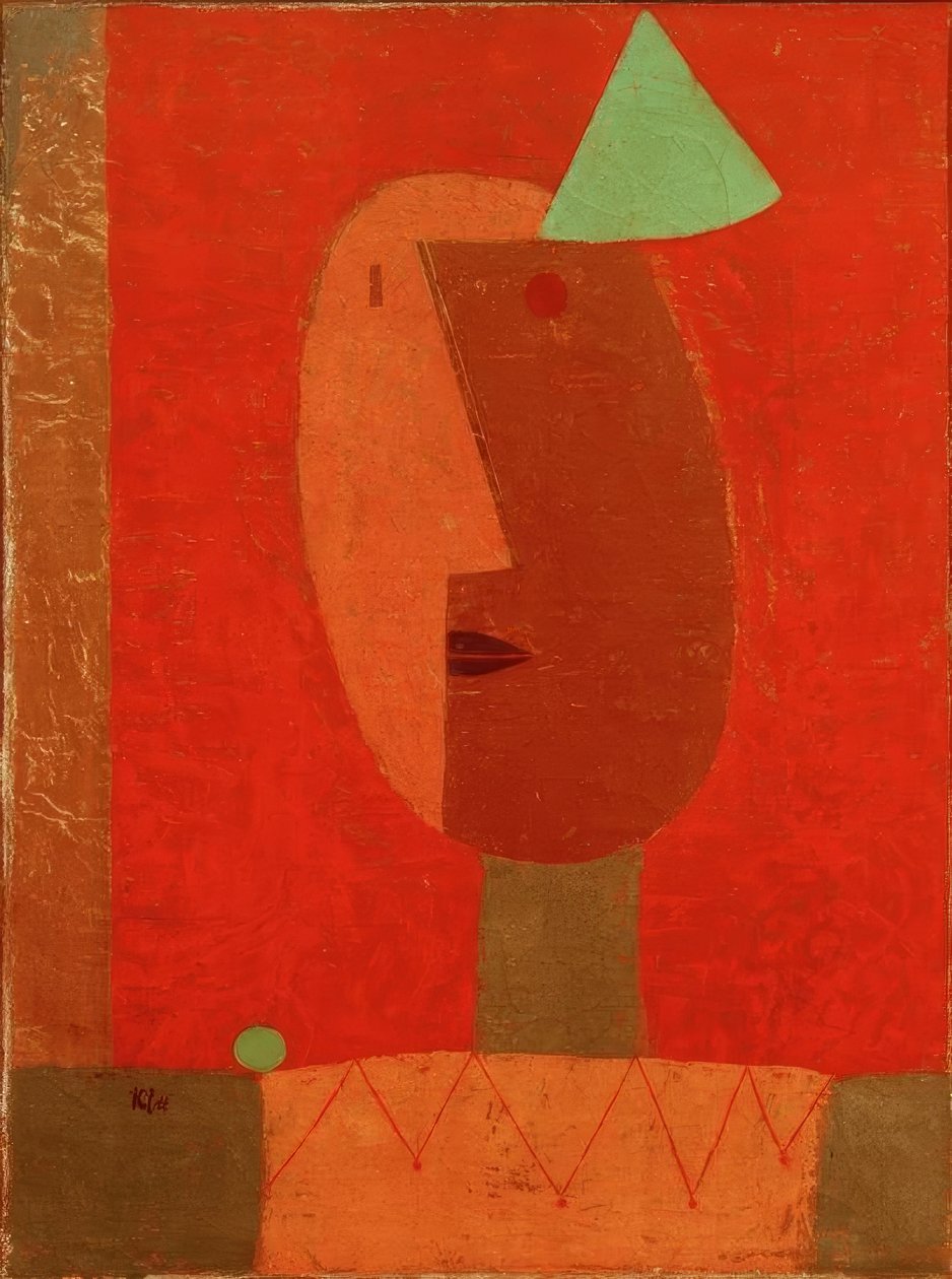 Błazen autorstwa Paul Klee