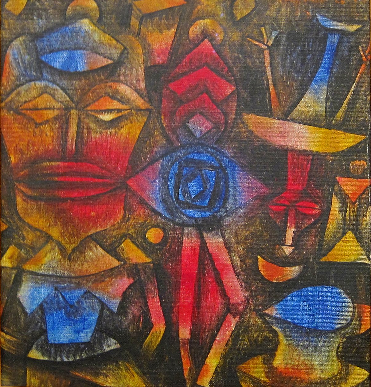 Kolekcja figurek autorstwa Paul Klee
