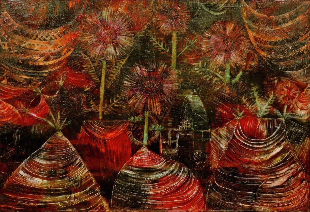 Święto Astry autorstwa Paul Klee