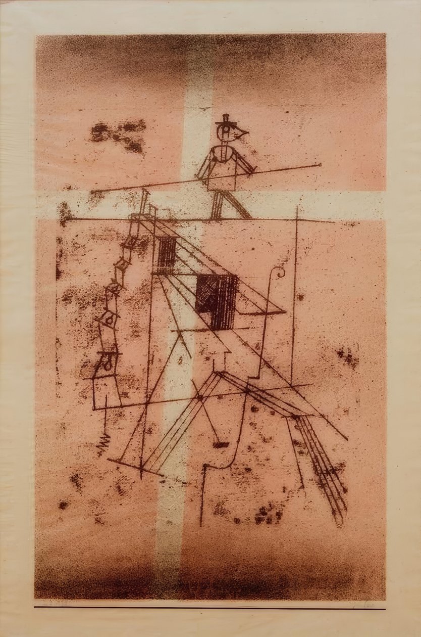Linoskoczek autorstwa Paul Klee