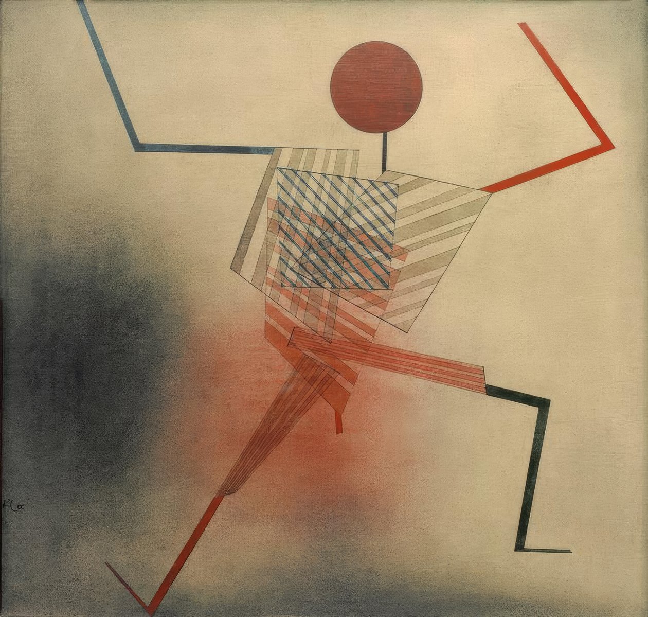 Skoczek autorstwa Paul Klee