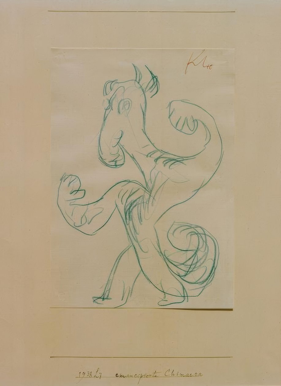 Emancypierte Chimera autorstwa Paul Klee