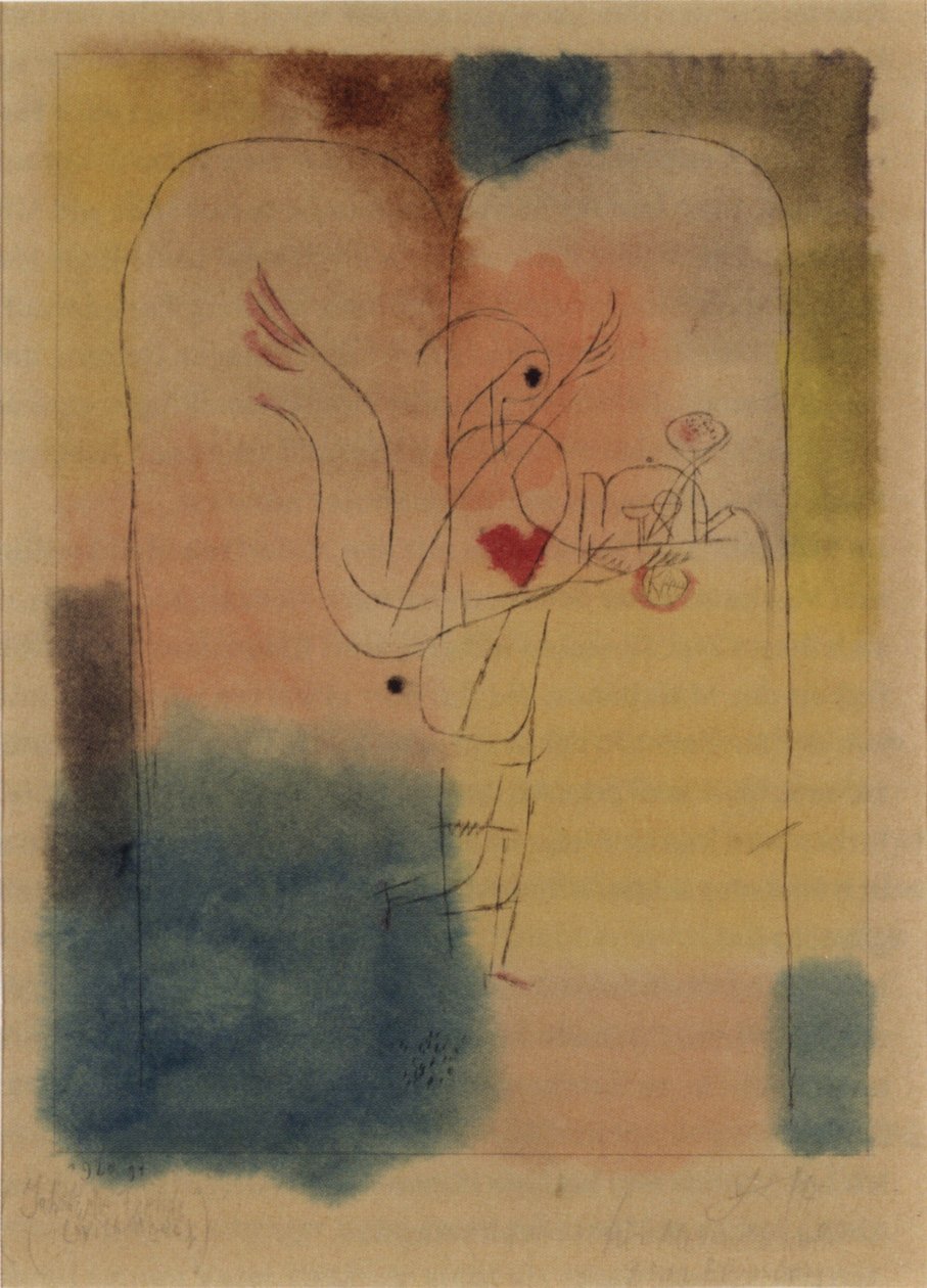 Anioł przynosi to, czego chcesz autorstwa Paul Klee
