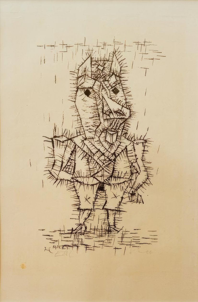 osioł autorstwa Paul Klee