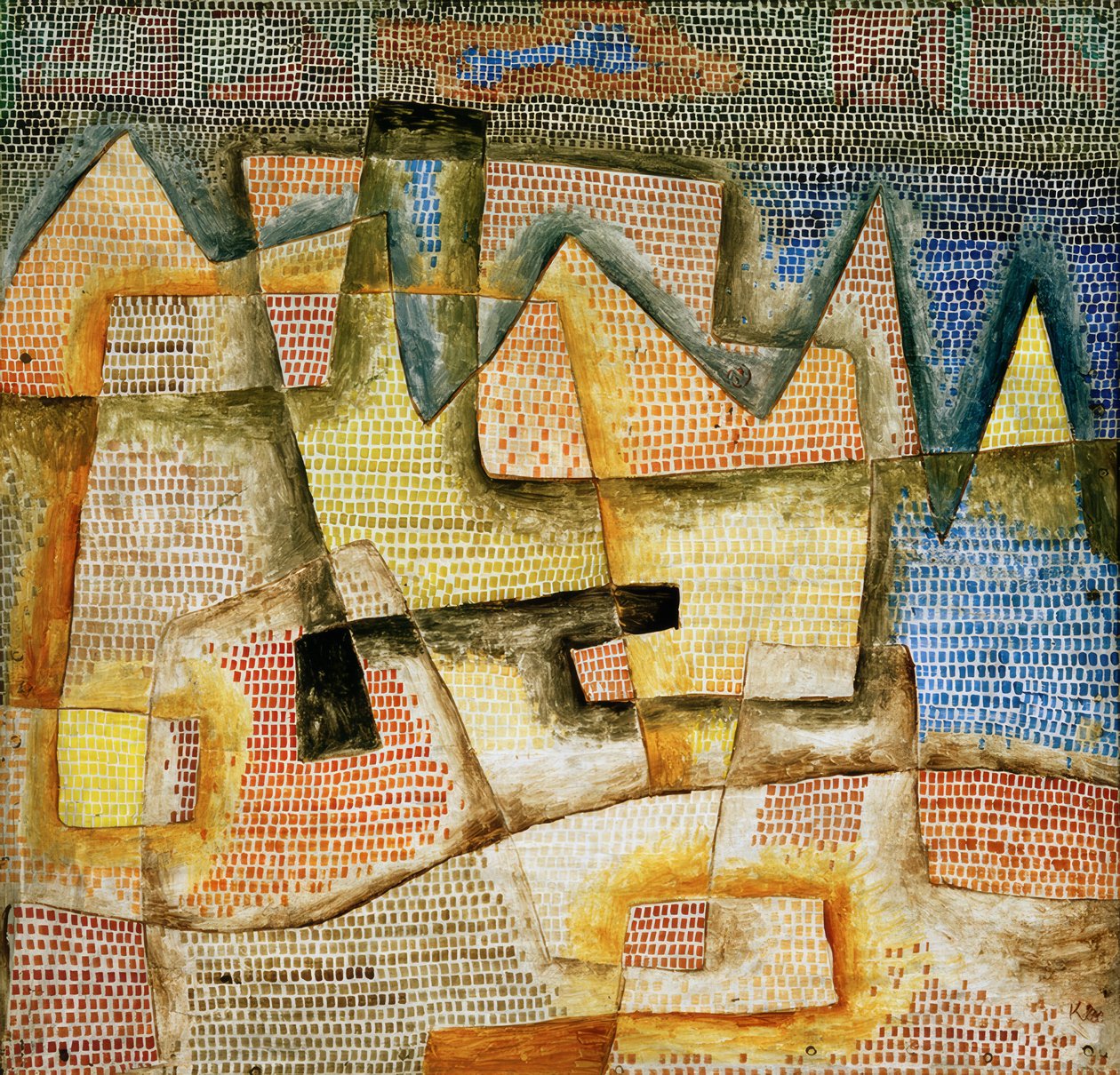 Skaliste wybrzeże autorstwa Paul Klee