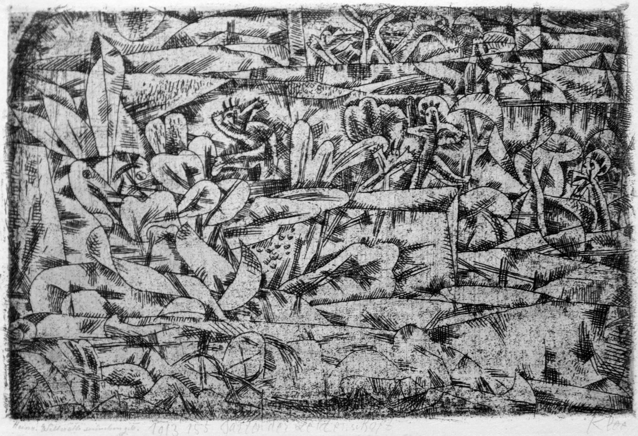 Ogród namiętności autorstwa Paul Klee