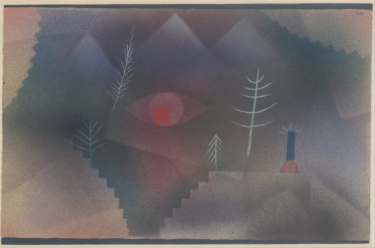 Spojrzenie na krajobraz autorstwa Paul Klee