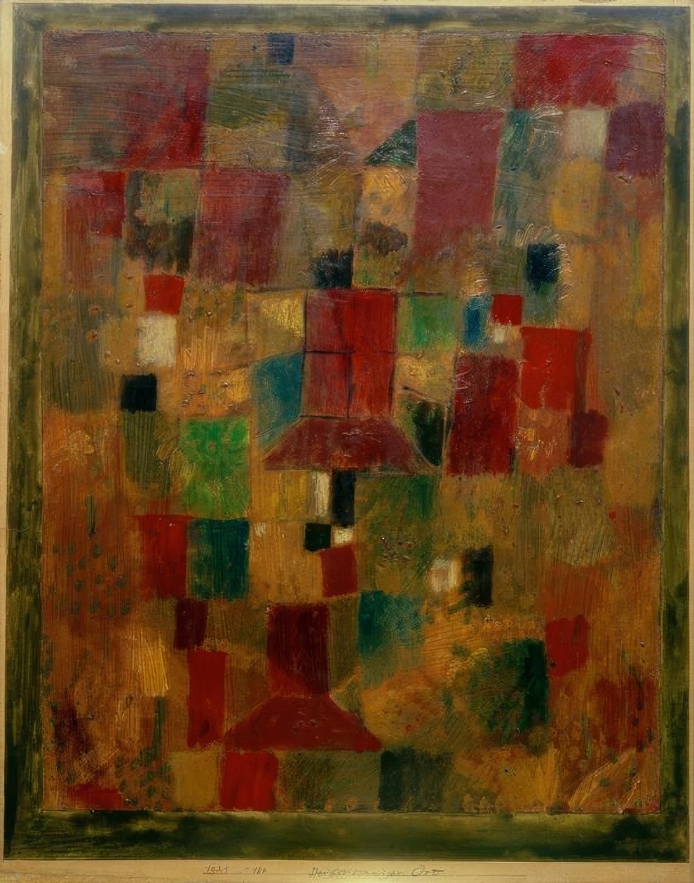Jesienne słoneczne miejsce autorstwa Paul Klee