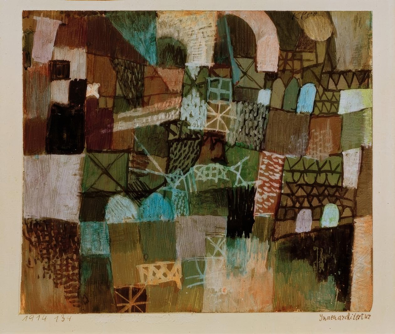 Projektowanie wnętrz autorstwa Paul Klee