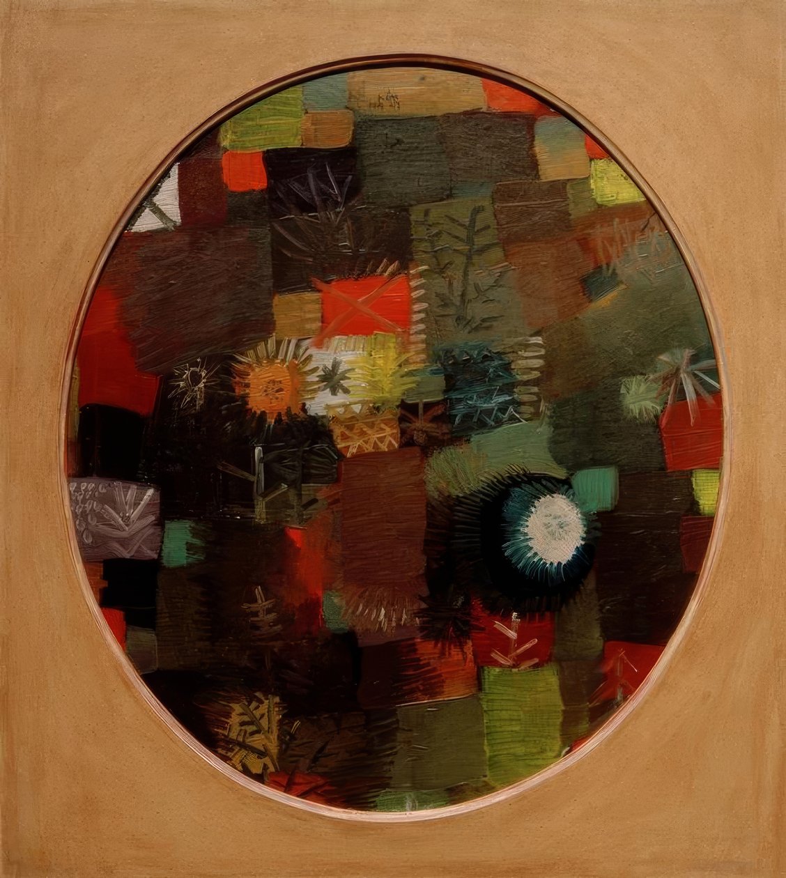 Mała świąteczna martwa natura autorstwa Paul Klee
