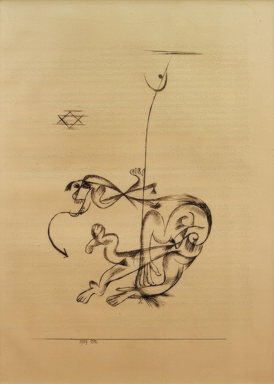 Litona nach 1914, 82 autorstwa Paul Klee