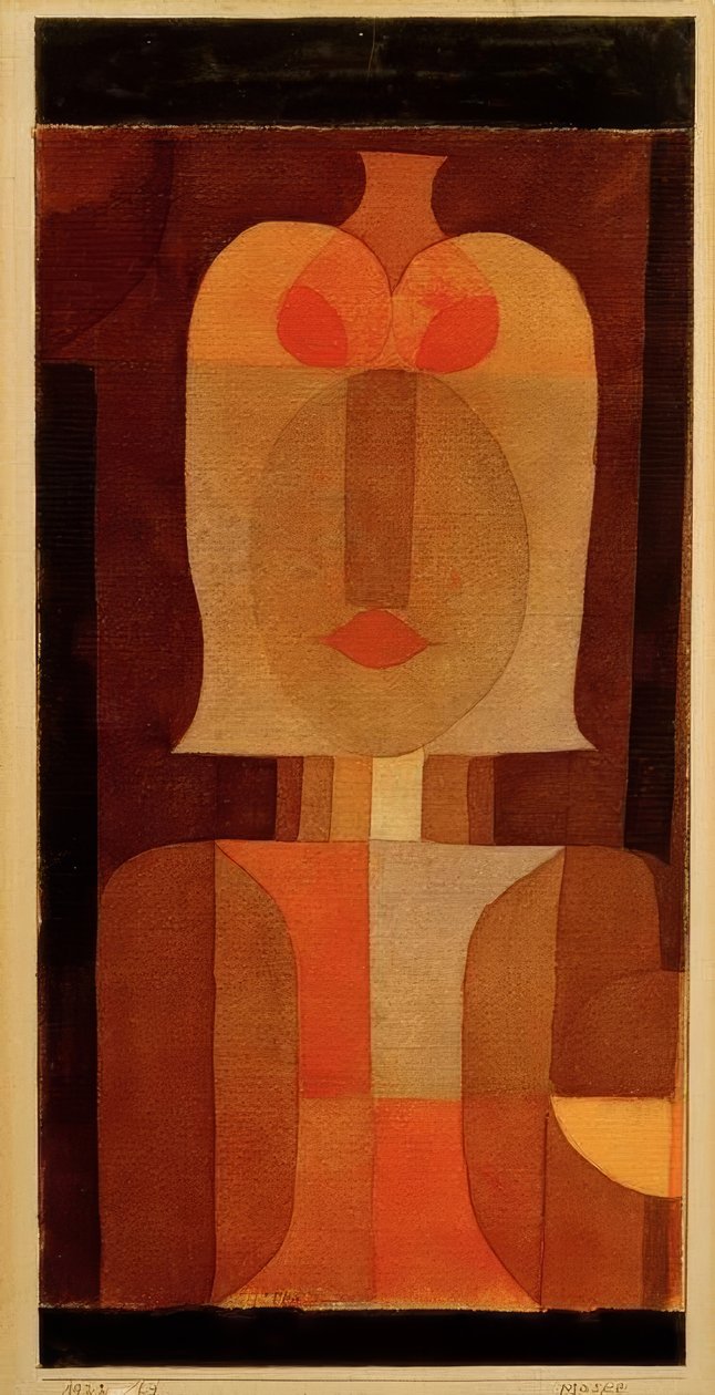 maska autorstwa Paul Klee