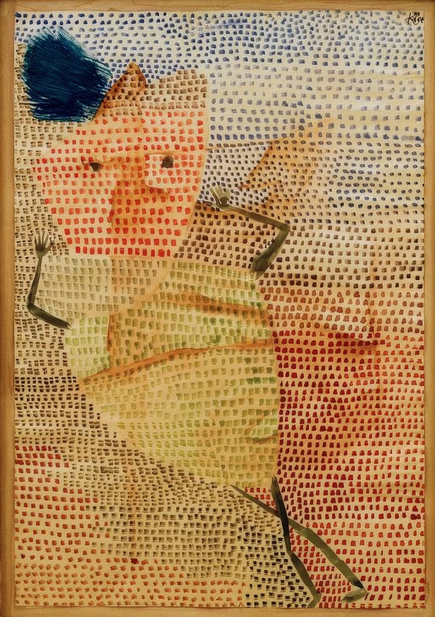 Maska Laus autorstwa Paul Klee