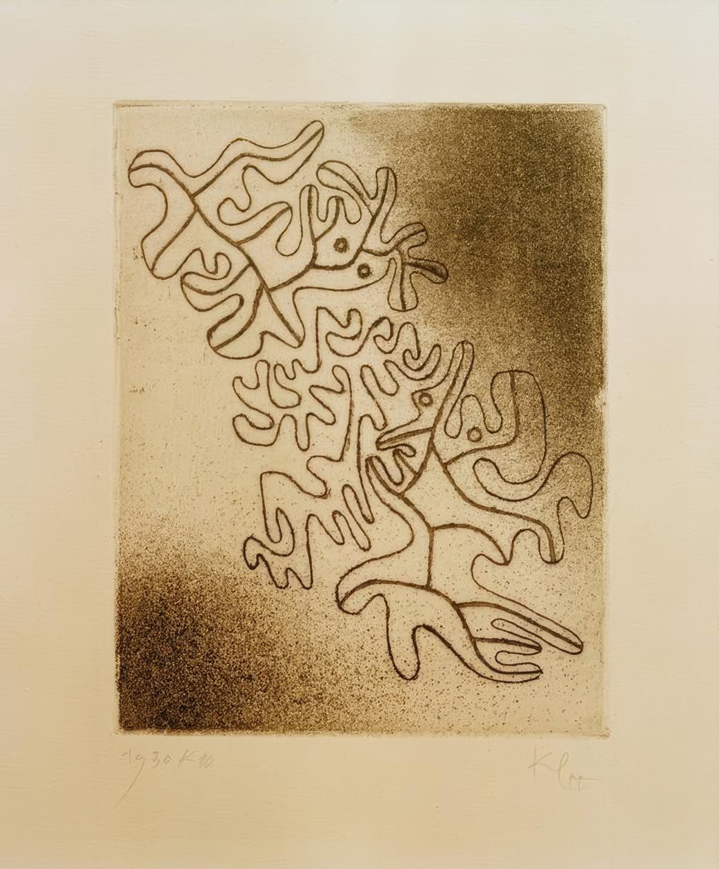 Nieuprawny autorstwa Paul Klee
