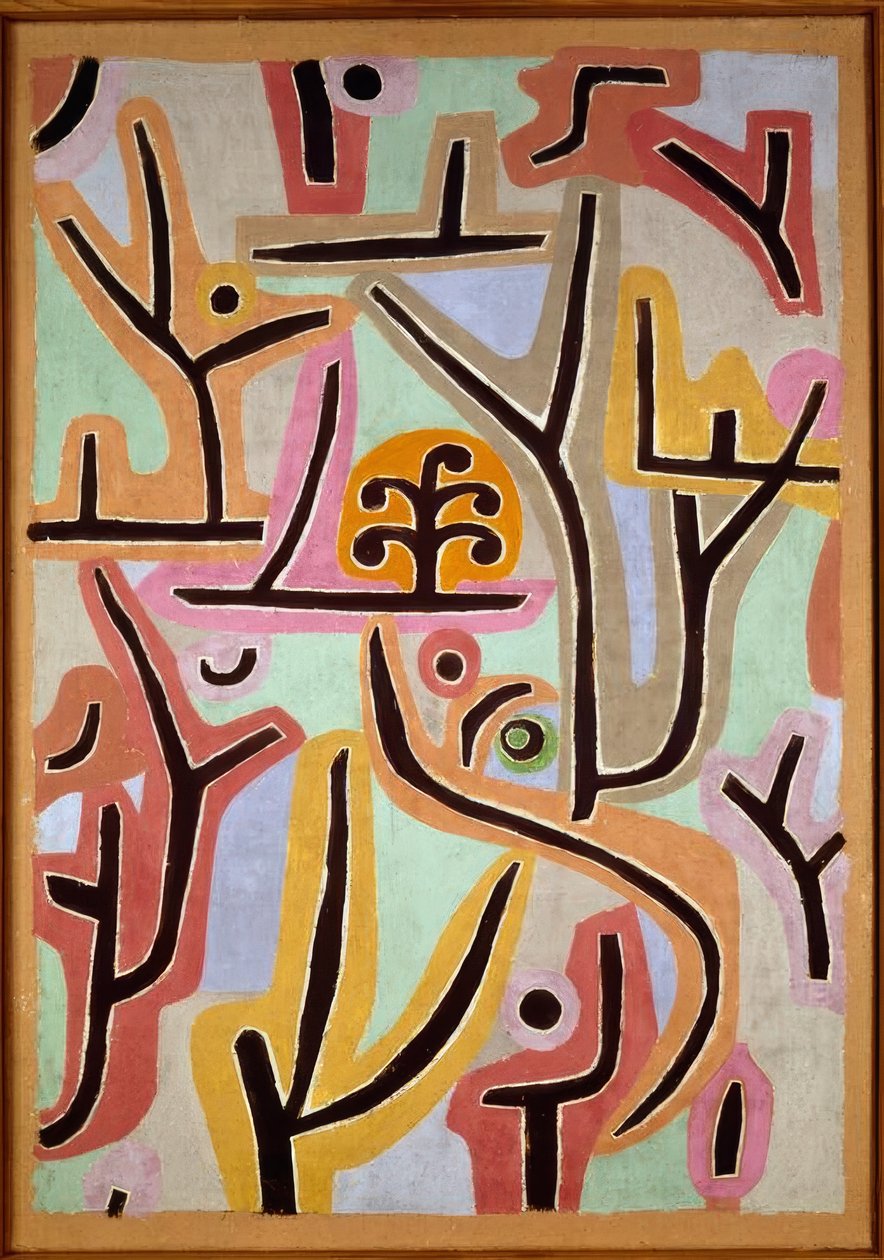 Park w pobliżu Lu autorstwa Paul Klee