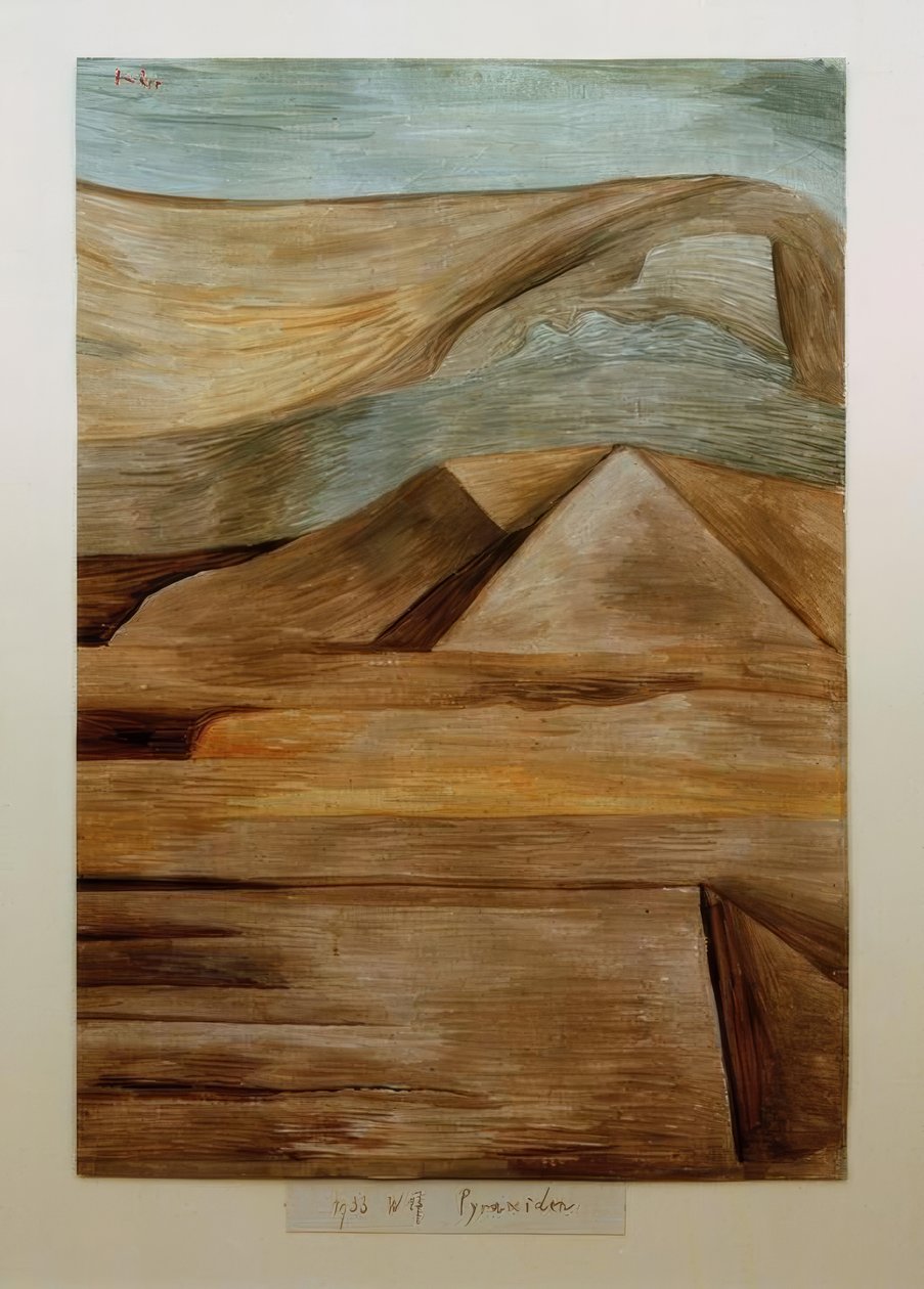 Piramidy autorstwa Paul Klee