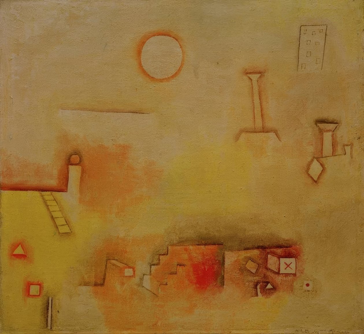 Rekonstrukcja autorstwa Paul Klee