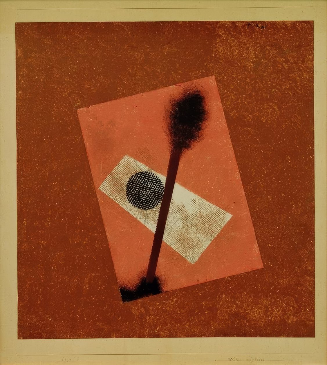 Stosunkowo ważone autorstwa Paul Klee