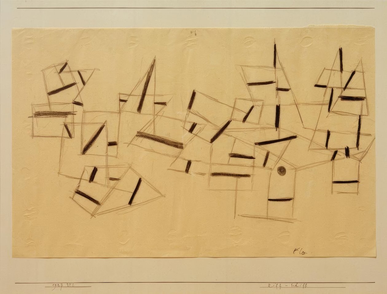 Statek rafowy autorstwa Paul Klee