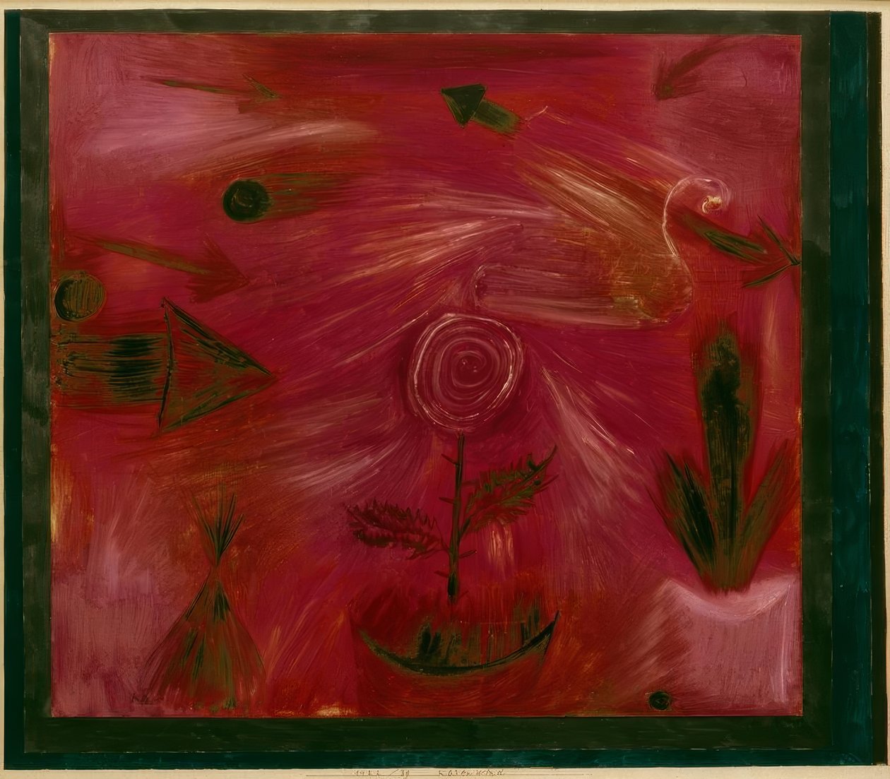 Rosenwind autorstwa Paul Klee