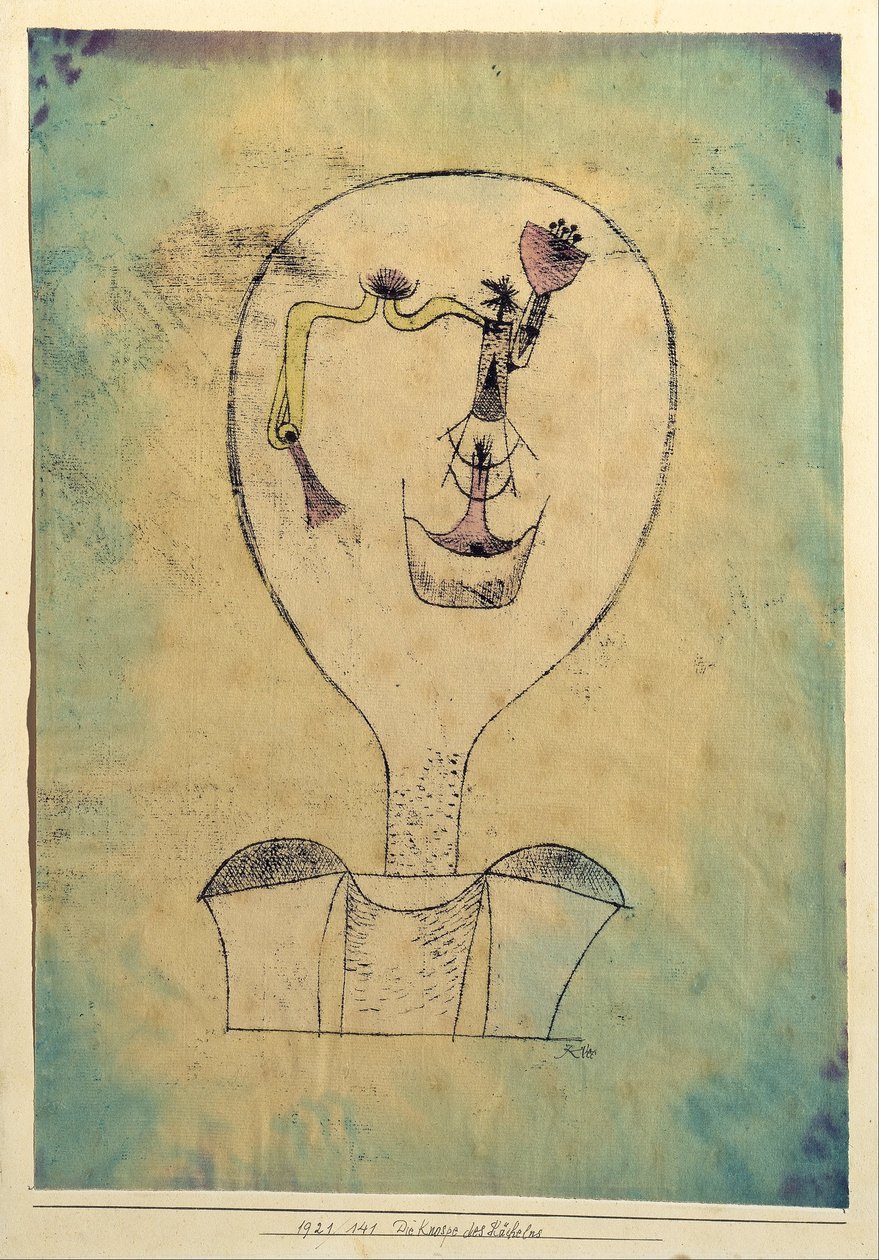 Początki uśmiechu autorstwa Paul Klee