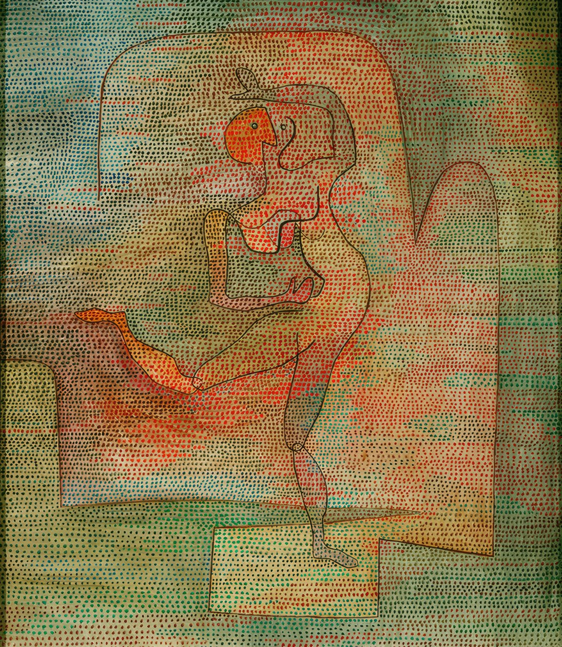 tancerz autorstwa Paul Klee