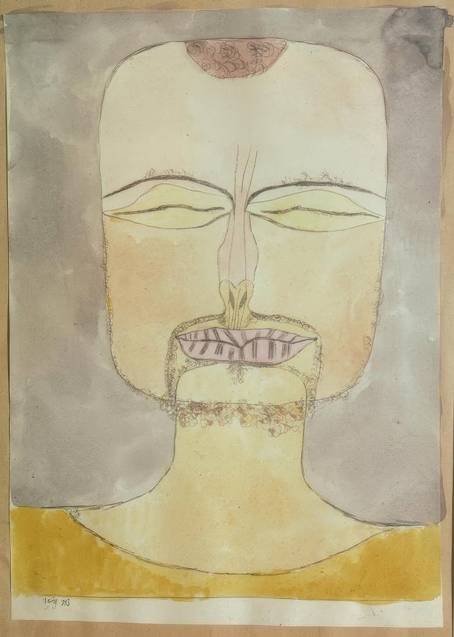 Zanurzenie (na podstawie rysunku 19/75) autorstwa Paul Klee