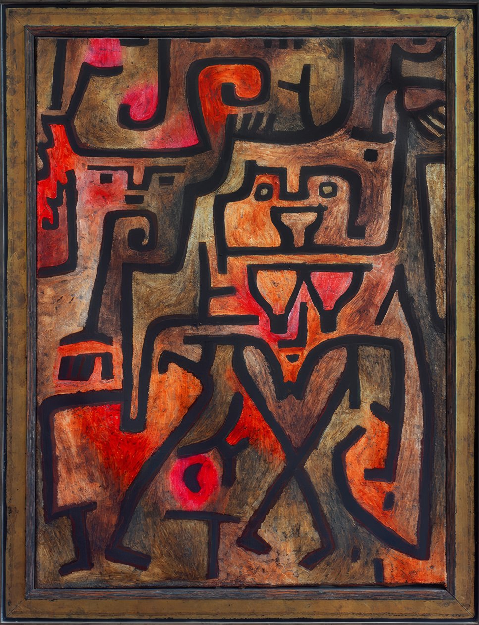Leśne czarownice autorstwa Paul Klee