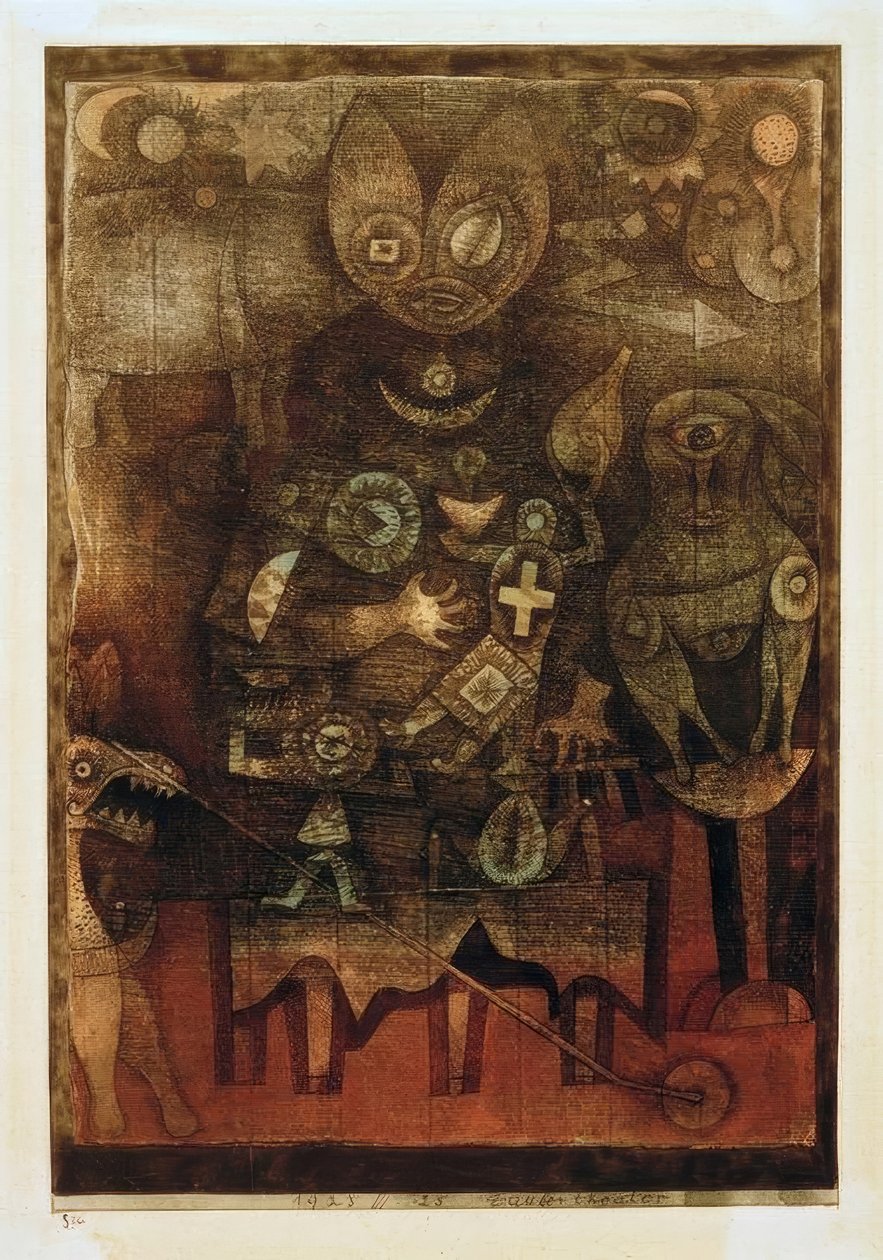 Magiczny teatr autorstwa Paul Klee