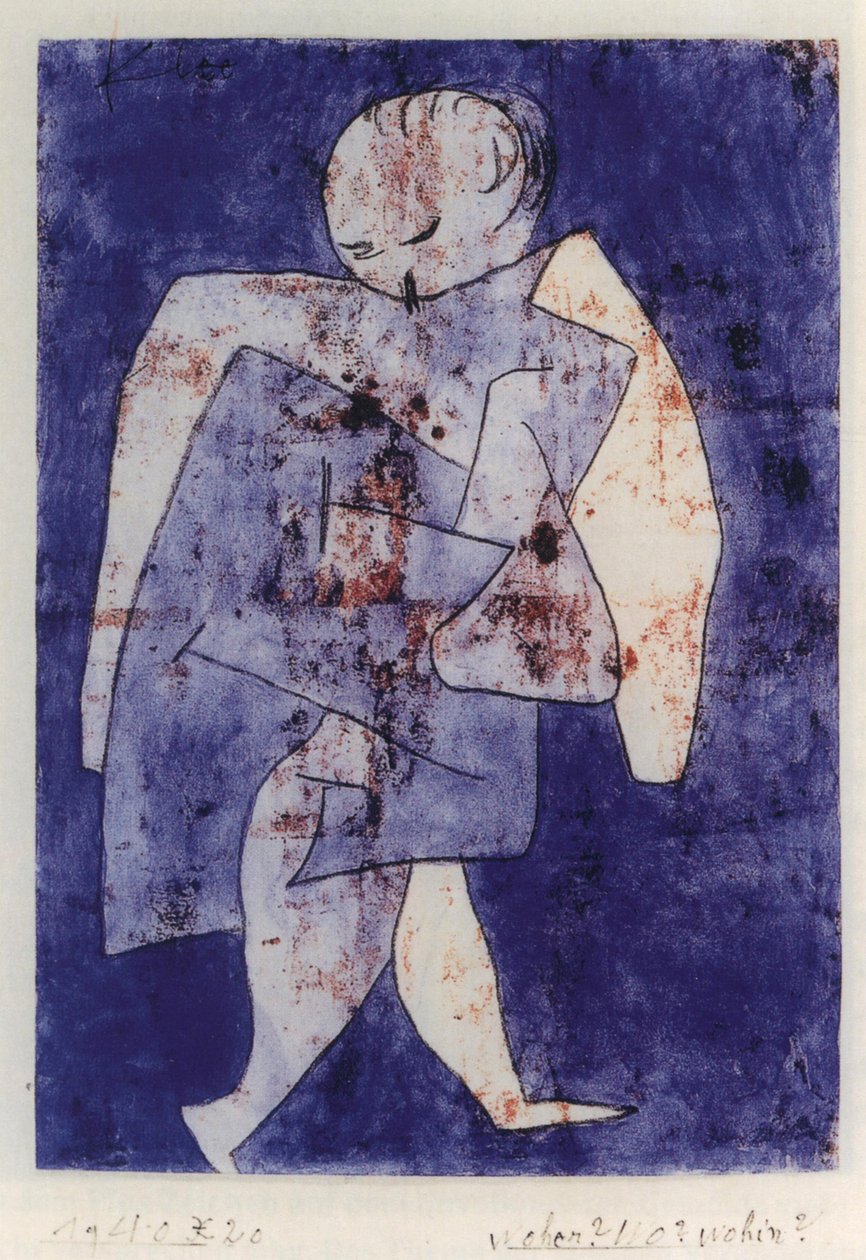 skąd skąd gdzie? autorstwa Paul Klee