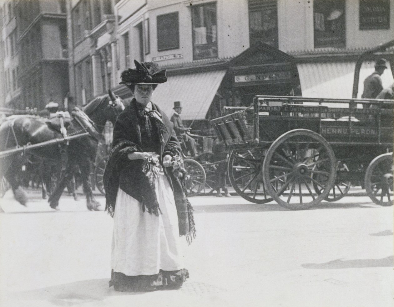 Tania dziewczyna z kwiatami, 1893 autorstwa Paul Martin
