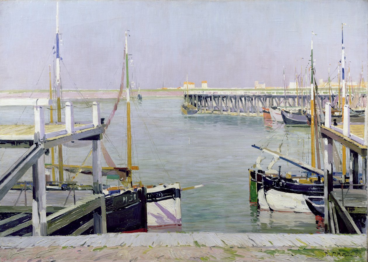 Molo, Zeebrugge autorstwa Paul Mathieu