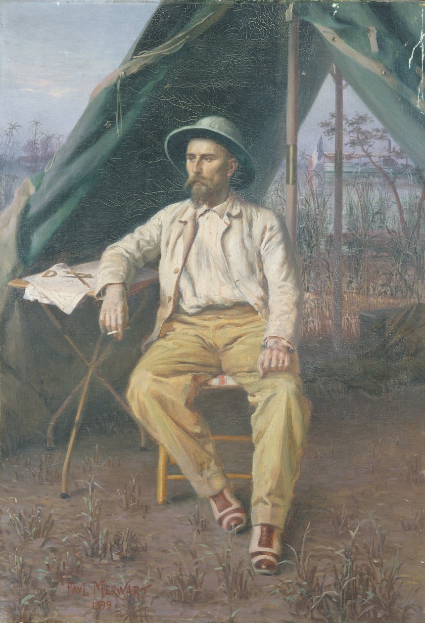 Emile Gentil (1866-1914) 1899 autorstwa Paul Merwart