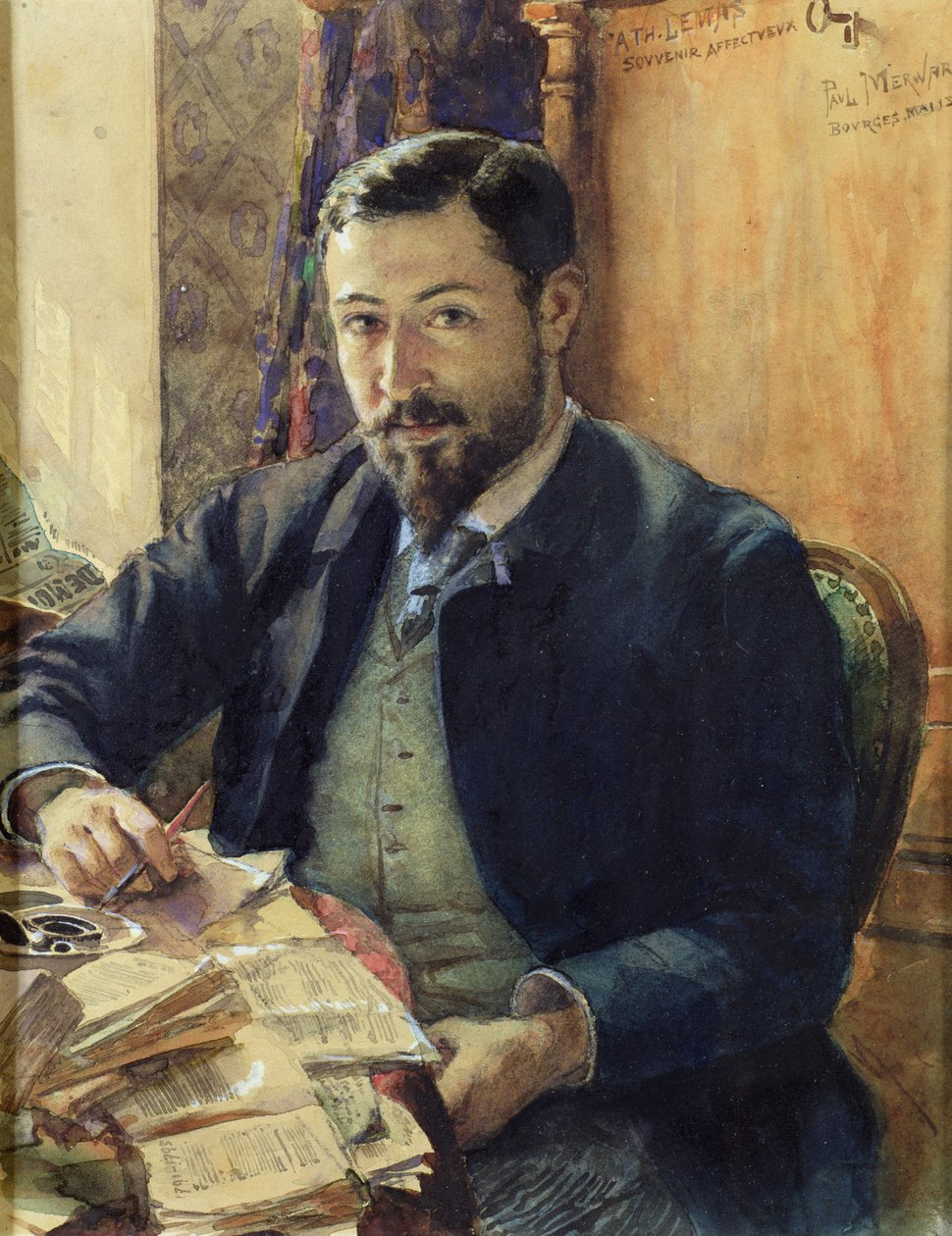 Portret Thomasa Lemas autorstwa Paul Merwart