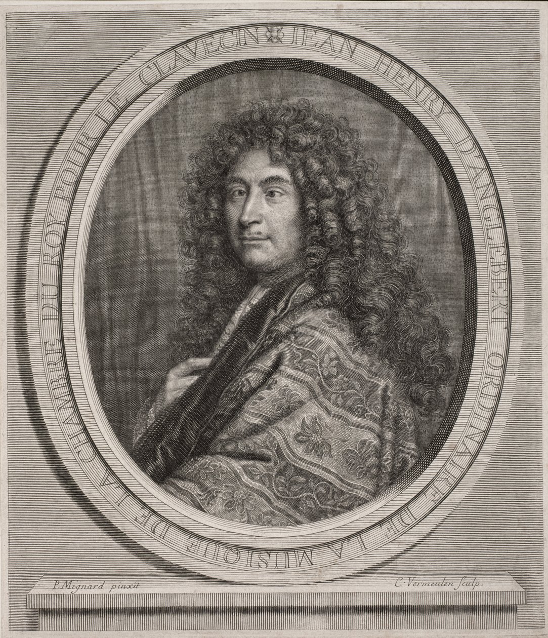 ژان هینري ډینګلبرټ 1635-91 د کورنیلیس ورمیولن لخوا نقاش شوی 1642-92 نقاشي پولي autorstwa Paul Mignard