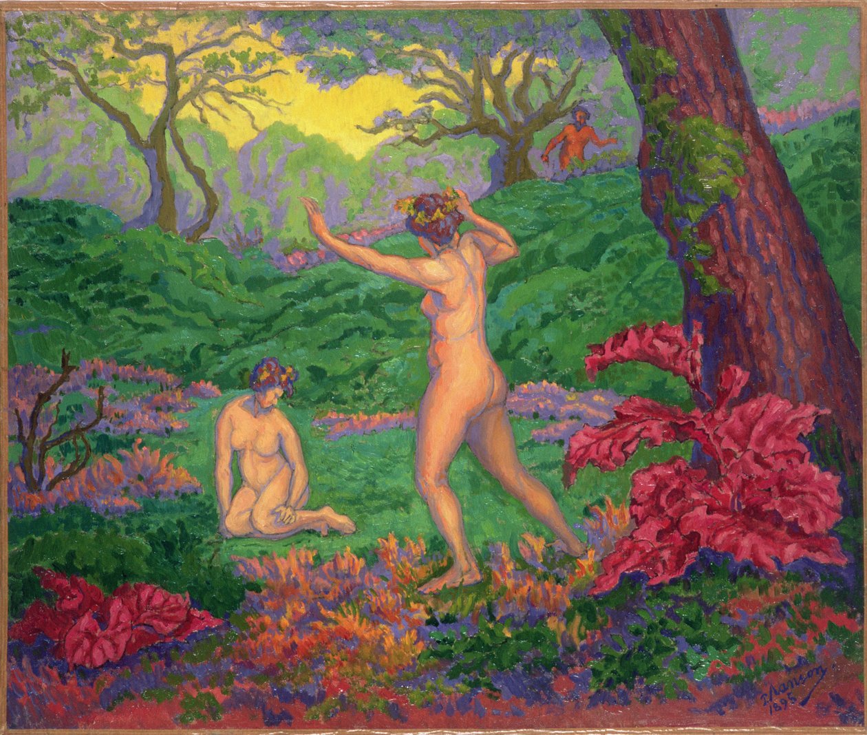 Faun i wiosna, 1895 autorstwa Paul Elie Ranson