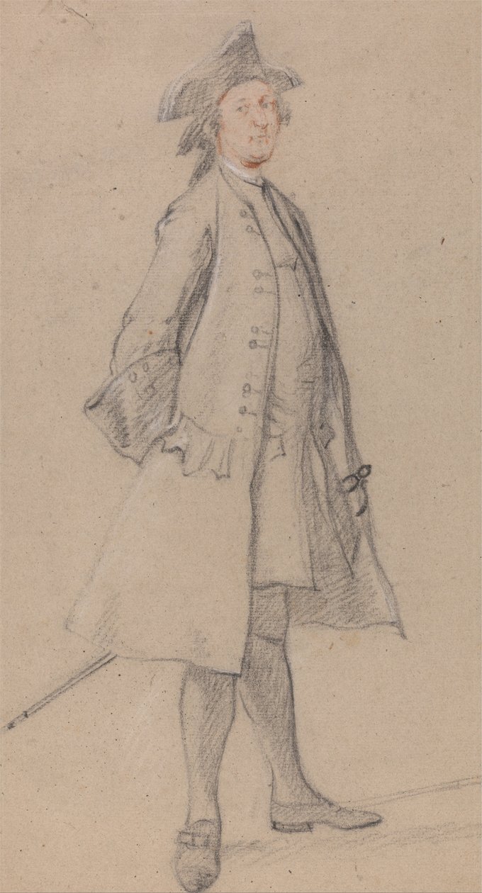 Arthur Gore, 1. hrabia Arran autorstwa Paul Sandby