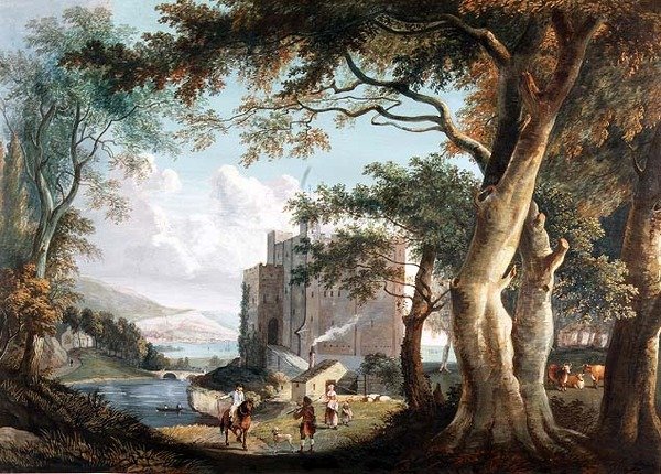 Caldwell, ok. 1800 autorstwa Paul Sandby