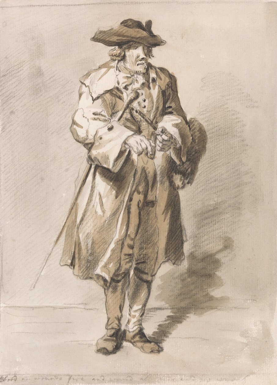 London Cries- Cały ogień i bez dymu autorstwa Paul Sandby